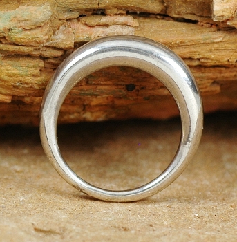 Schmaler Tuareg Silber Ring - Elegantes Design