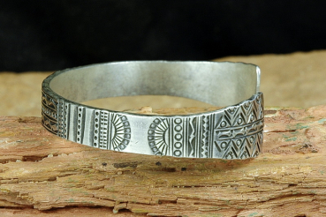 Preview: Schöne Silber Tuareg Armspange - Tuaregschmuck