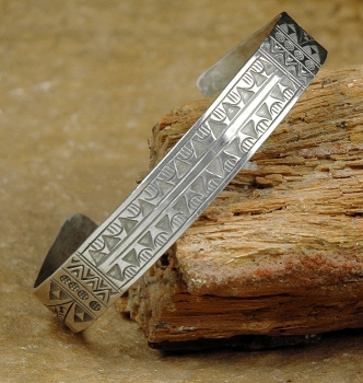 Schöne Tuareg Armspange aus Silber - Tuaregschmuck