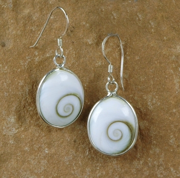 Shiva Auge - Ohrringe aus Silber 925 - Zierlich