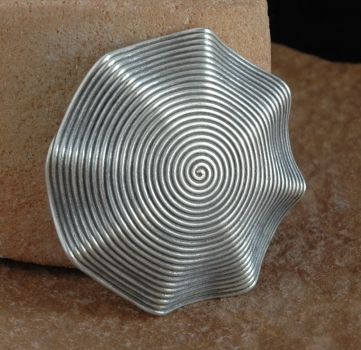 Preview: Silber Anhänger - Spirale - Ausgefallen