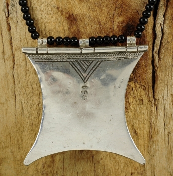 Tuareg Amulett aus Silber - CriCri - Tuaregschmuck - Rückseite