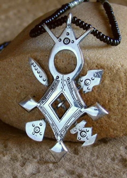 Tuareg Kreuz aus Silber - Air - Tuaregschmuck