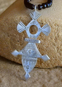 Tuareg Kreuz aus Silber - Iferouane - Tuaregschmuck
