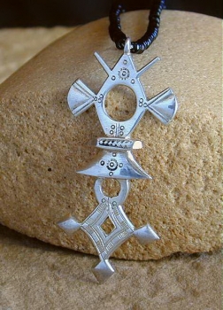 Tuareg Kreuz aus Silber - Crip Crip - Tuaregschmuck
