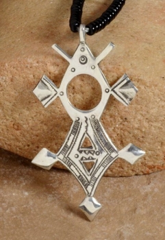 Tuareg Kreuz aus Silber - Tahoua - Tuaregschmuck