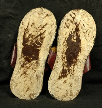 Tuareg Leder Sandale aus Afrika - Gr. 40- Sohle