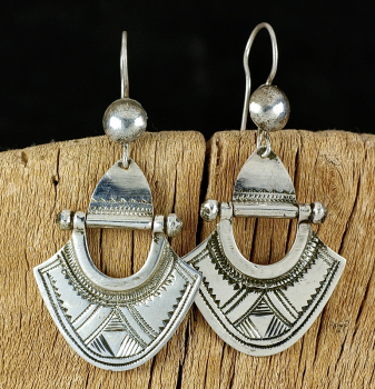 Tuareg Ohrhänger aus Silber - Schöner Tuaregschmuck