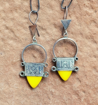 Tuareg Ohrringe - In Gall - Dekorativer Tuaregschmuck