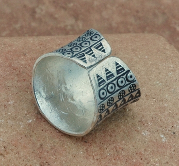 Tuareg Ring aus Silber - Dekorativer Tuaregschmuck