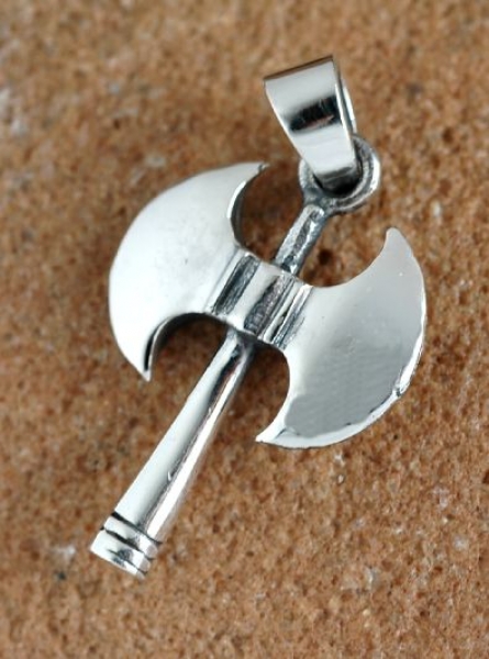 Silber Anhaenger Axt