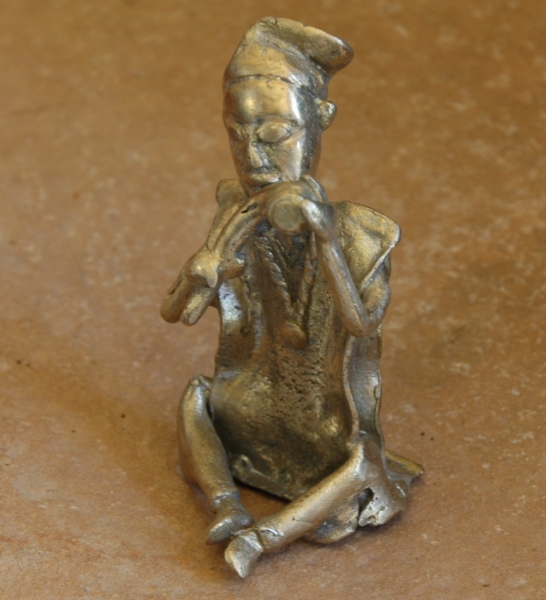 Afrika Bronze Skulptur - Gelbguss
