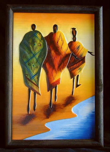 Afrika Bild - Afrikanische Kunst