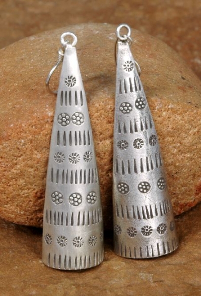 Silber Ohrhaenger - handgefertigt