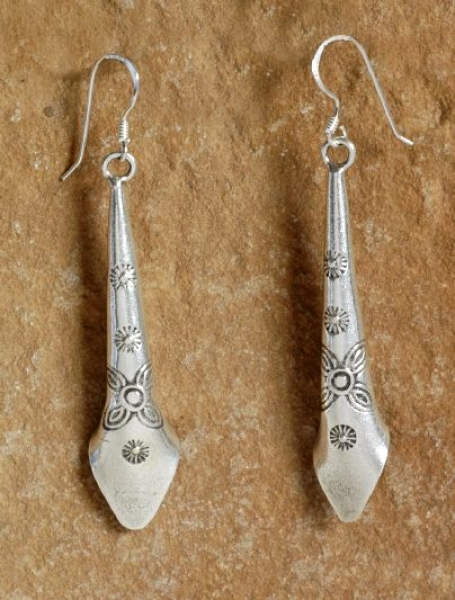 Silber Ohrring Kegel