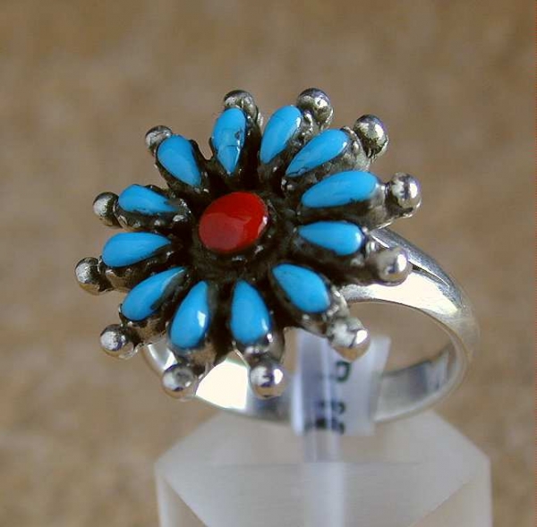 Silberring mit Türkis