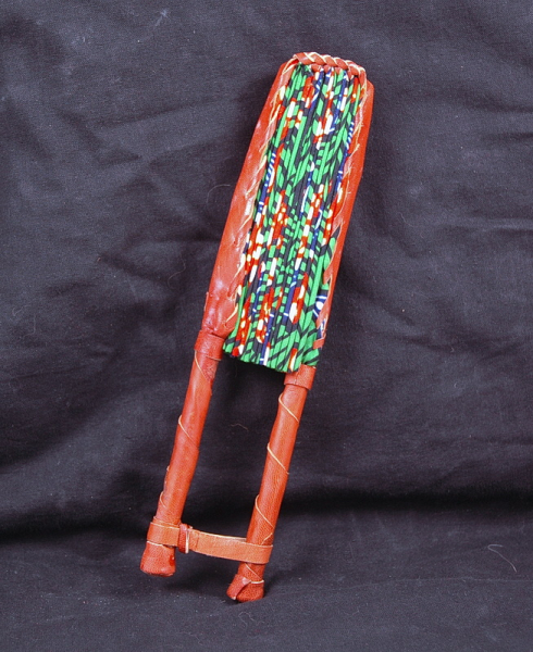 Afrika Fächer Ginkgo in Grün - Farbenfroh & Leuchtend - zugeklappt