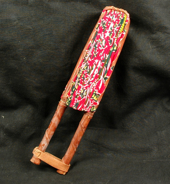 Afrika Fächer in Pink Rot - Farbenfroh & Leuchtend - zugeklappt