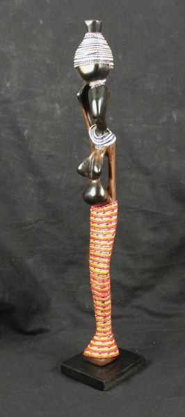 Afrika Figur aus Holz - Frau - Moderne Kunst