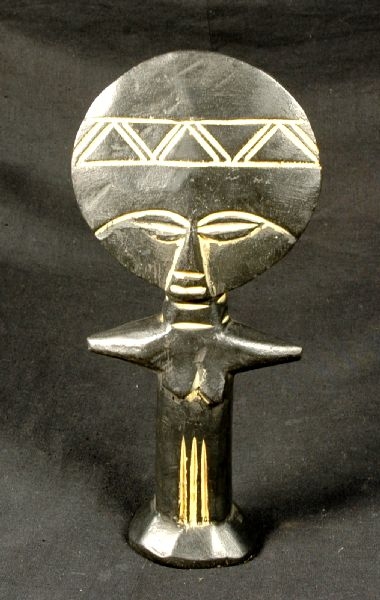 Afrika Holz Figur - Ashanti Kunst aus Ghana