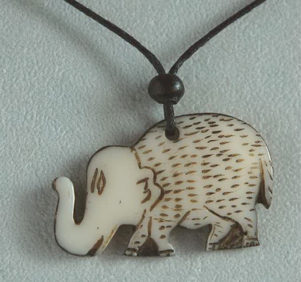 Afrika Schmuck - Afrika Halskette - Elefant