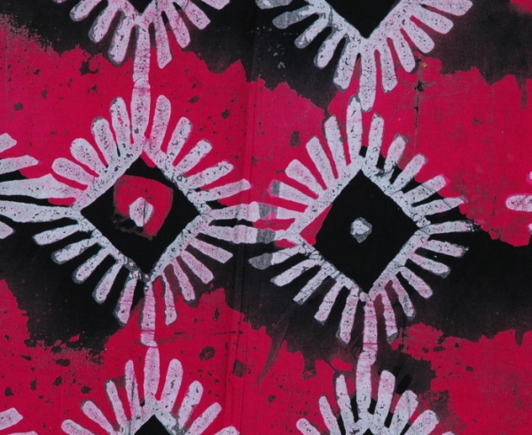 Afrika Stoff aus Baumwolle - Afrika Batik - Pink