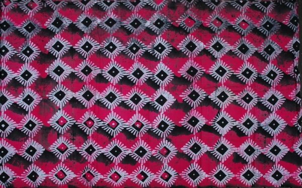 Afrika Stoff aus Baumwolle - Afrika Batik - Pink