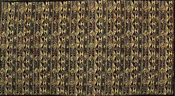 Afrika Stoff - Grafisches Muster im Dogon Stil