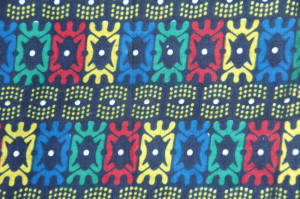 Afrika Stoff - Wax Print - Traditionelles Design