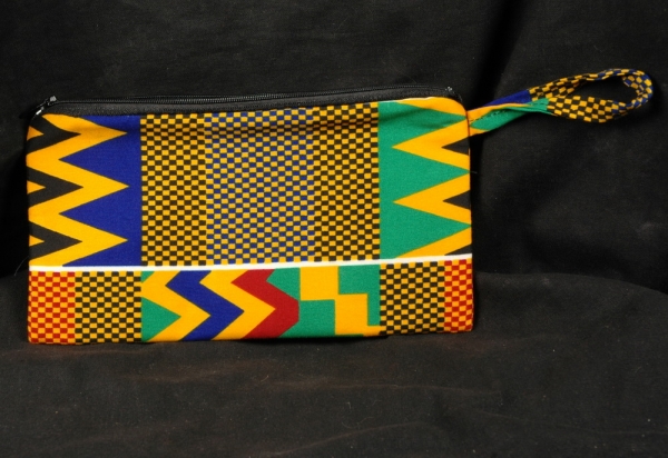 Afrika  Tasche - Schuletui - Kosmetiktasche - Kente