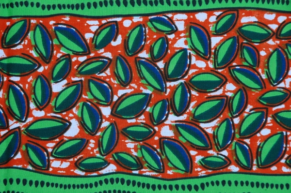 Afrikanischer Stoff - Waxprint - traditionelles Muster