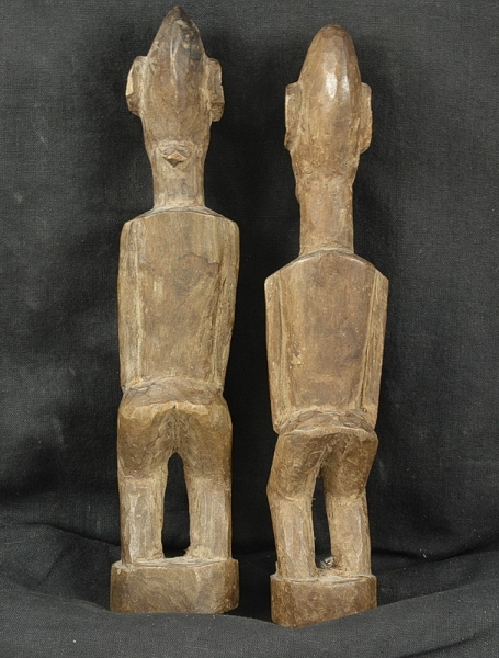Dogon Ahnen Holz Figur - Ahnen Paar aus Mali / Afrika