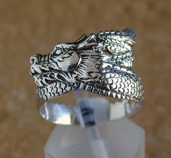 Drachen Ring aus Silber 925 - Ausgefallen