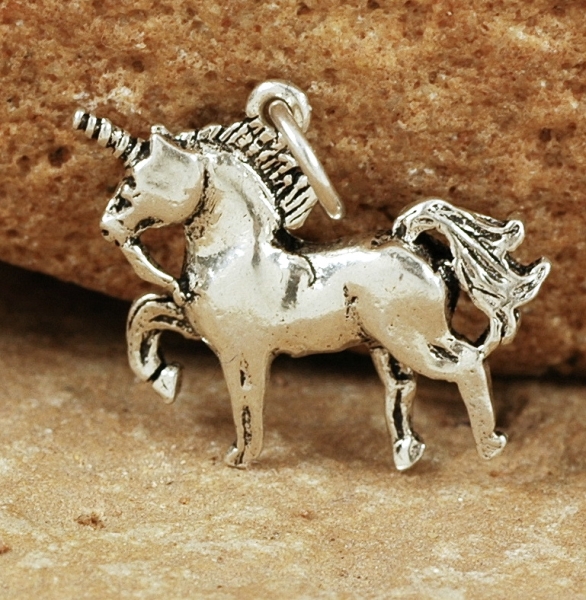 Einhorn / Unicorn Anhänger aus Silber 925 - Zierlich