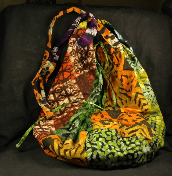 Große Tasche - Beutel - Umhängetasche - Afrika