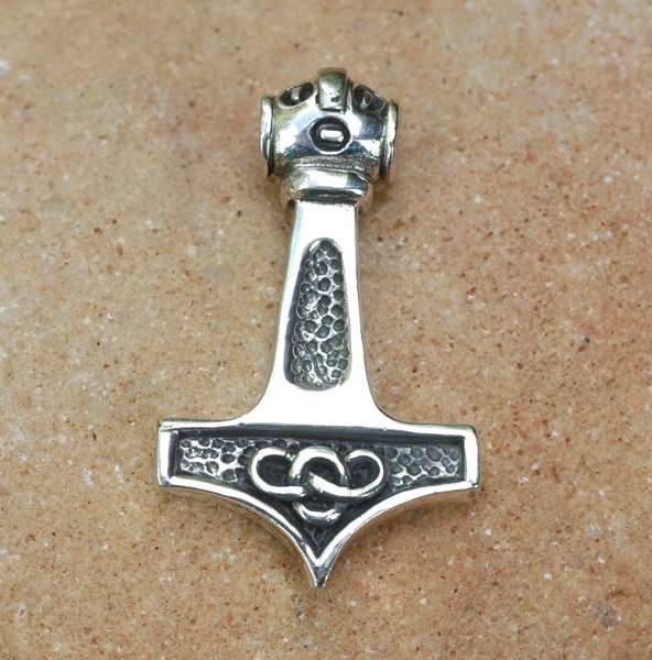Hammer des Thor - Silber 925 Anhänger