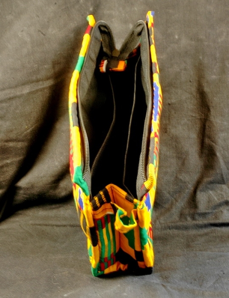 Kulturbeutel - Toilettentasche aus Afrika - Kente Design