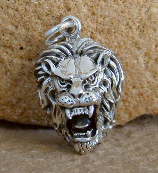 Löwe Anhänger aus Silber 925 - Schöne Arbeit