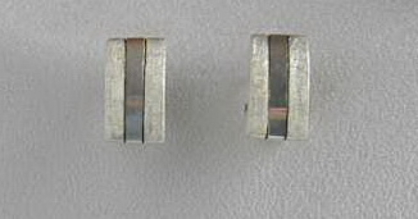 Ohrstecker in Silber 925 - Modernes Design