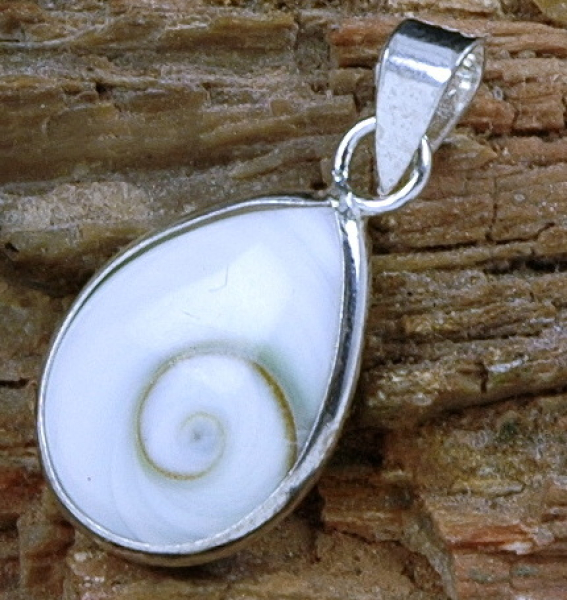 Shiva Auge - Eleganter Silber 925 Anhänger
