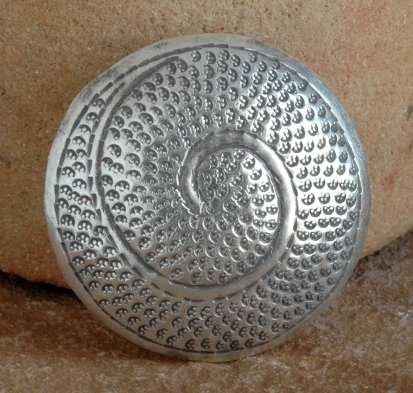 Silber Anhänger - Spirale - Dekoratives Design