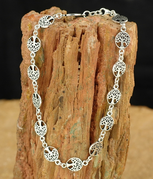 Makramee Baum Des Lebens Armband