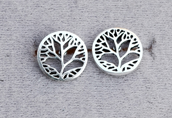 Ohrstecker in Silber in 925 - Baum des Lebens