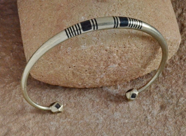 Tuareg Armreif mit Ebenholz - Tuareg Schmuck