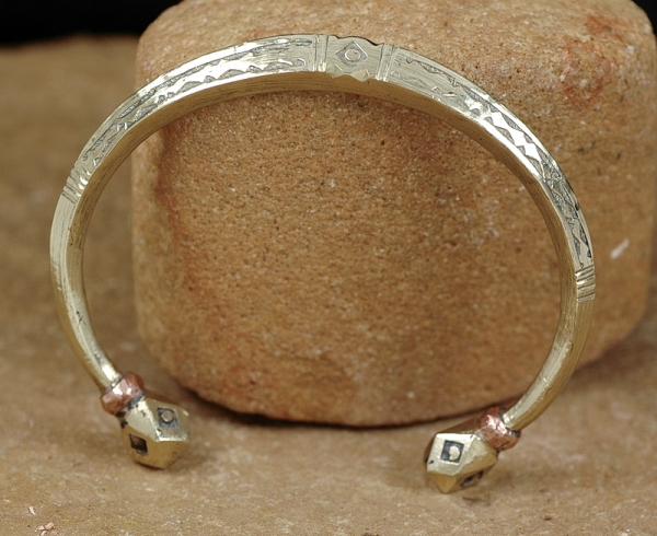 Tuareg Armspange mit Schönen Enden - Tuaregschmuck