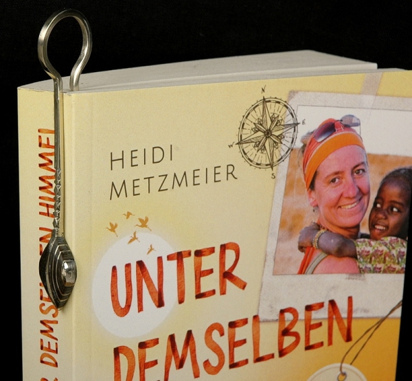 Tuareg Buch Lesezeichen mit Ebenholz - Kunst