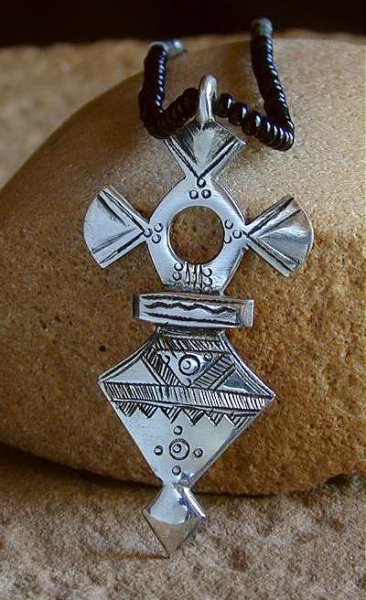 Tuareg Kreuz aus Silber - Tagmert - Tuaregschmuck