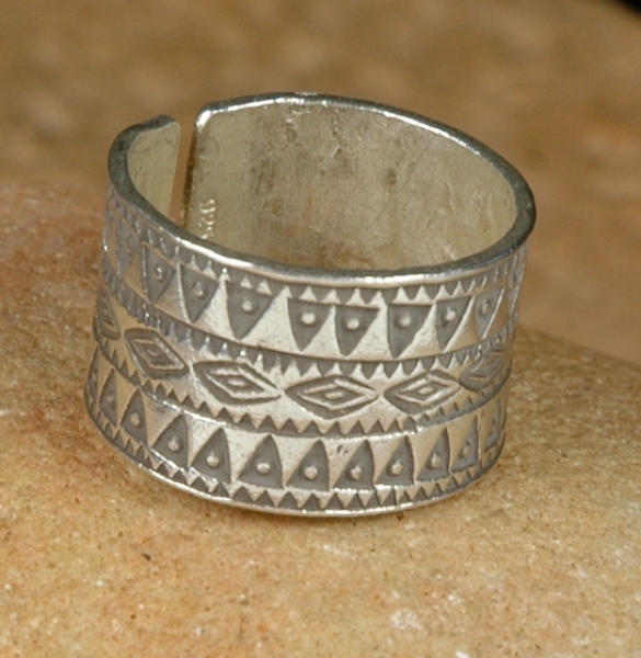 Tuareg Ring aus Silber - Schöner Tuareg Schmuck