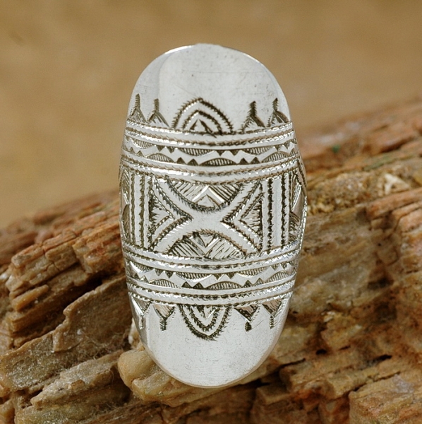 Tuareg Ring aus Silber - Traditioneller Tuaregschmuck