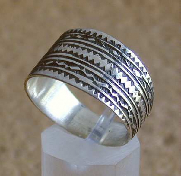 Tuareg Ring mit traditioneller Gravur - Tuaregschmuck